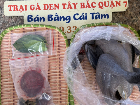 Trại gà đen Tây Bắc Sơn Vũ